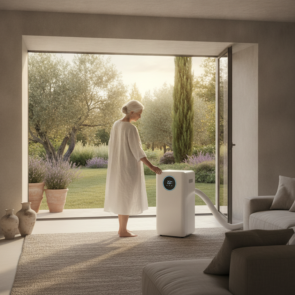 Installeer een mobiele airconditioner in 10 minuten
