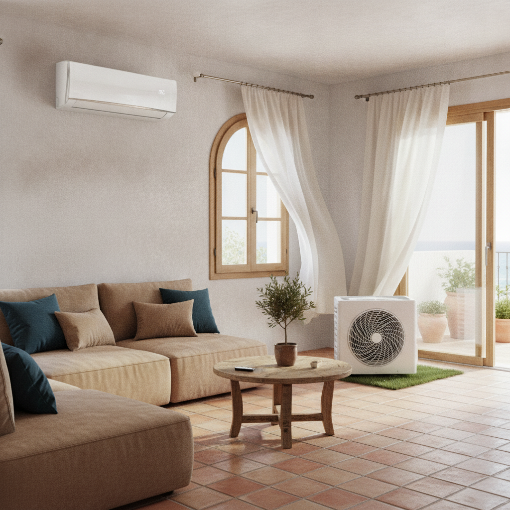 Climatiseur portable 9000-24000 BTU avec télécommande