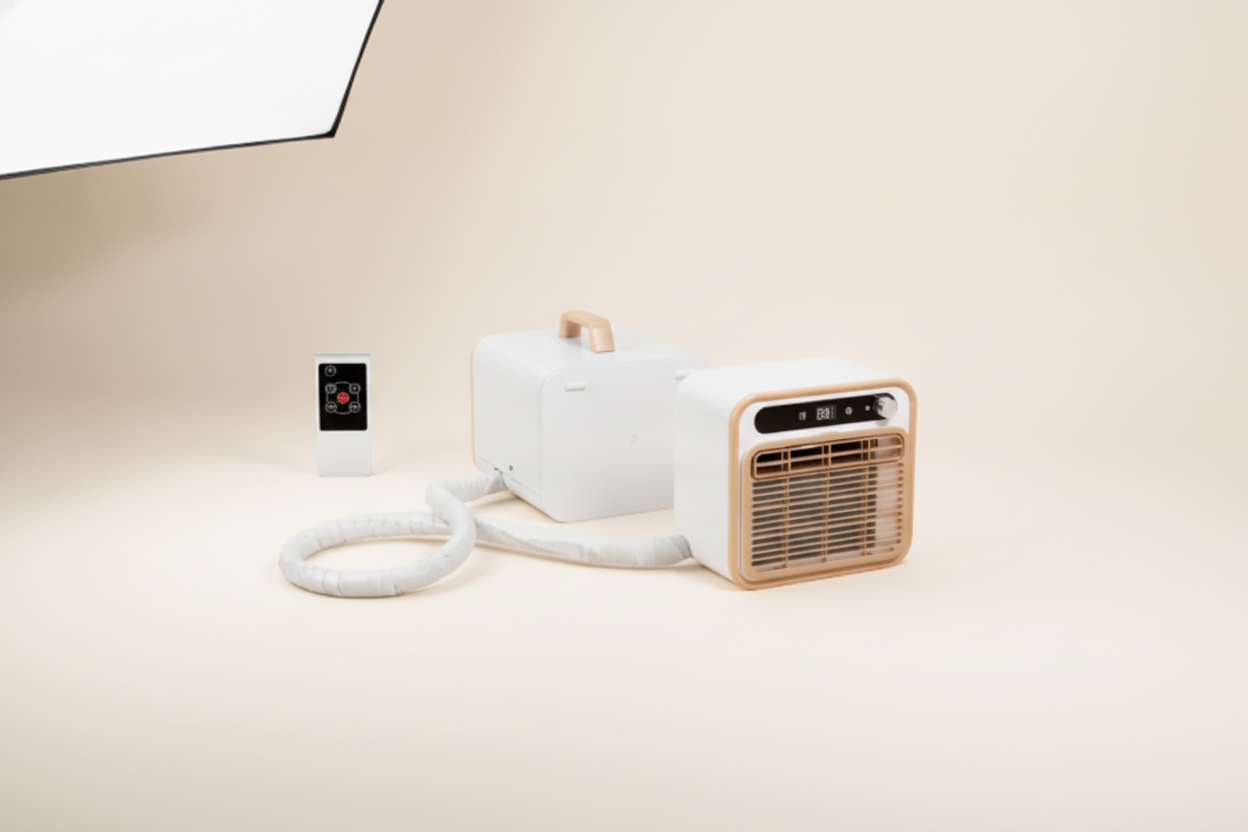 Climatiseur portable split 1500W – Refroidissement sans installation