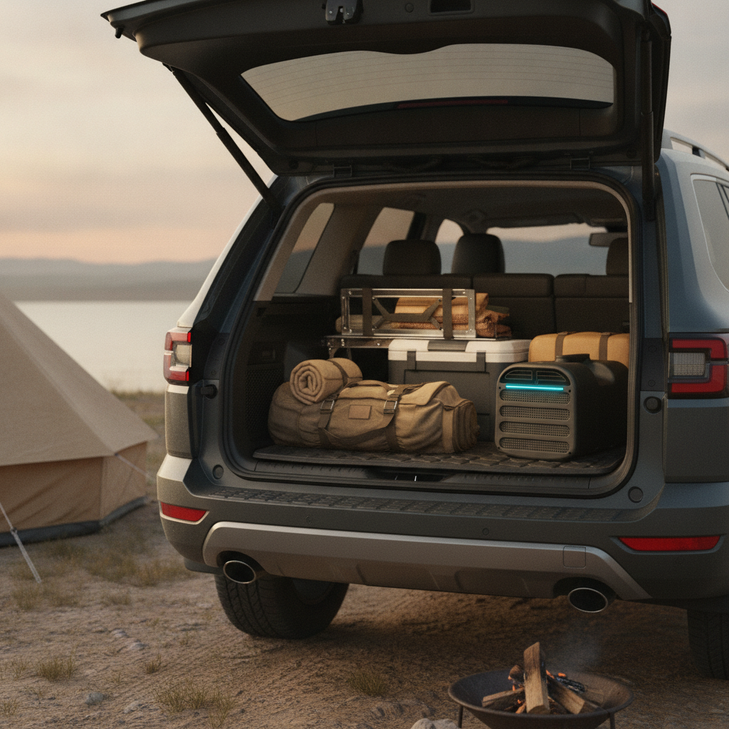 Climatiseur portable 4500 BTU – Voiture, camping, caravane