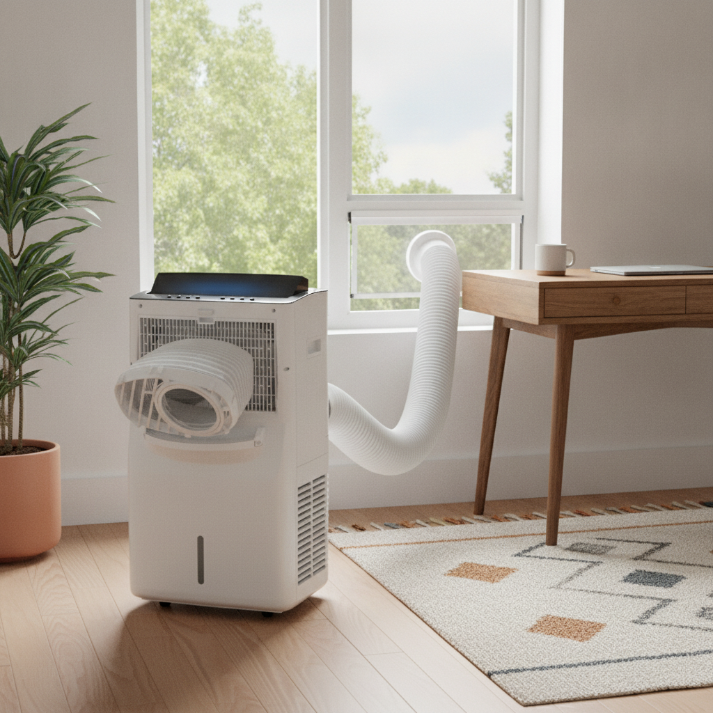 Climatiseur portable 14 000 BTU avec pompe à chaleur