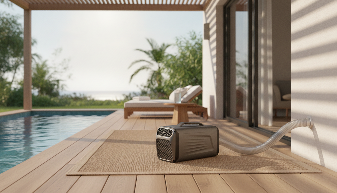 Climatiseur portable 5200 BTU – Fraîcheur partout
